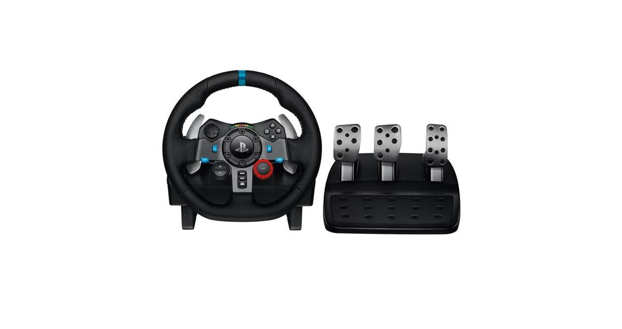 Logitech G29 Driving Force Racing Wheel for PlayStation 4, 5, and PC