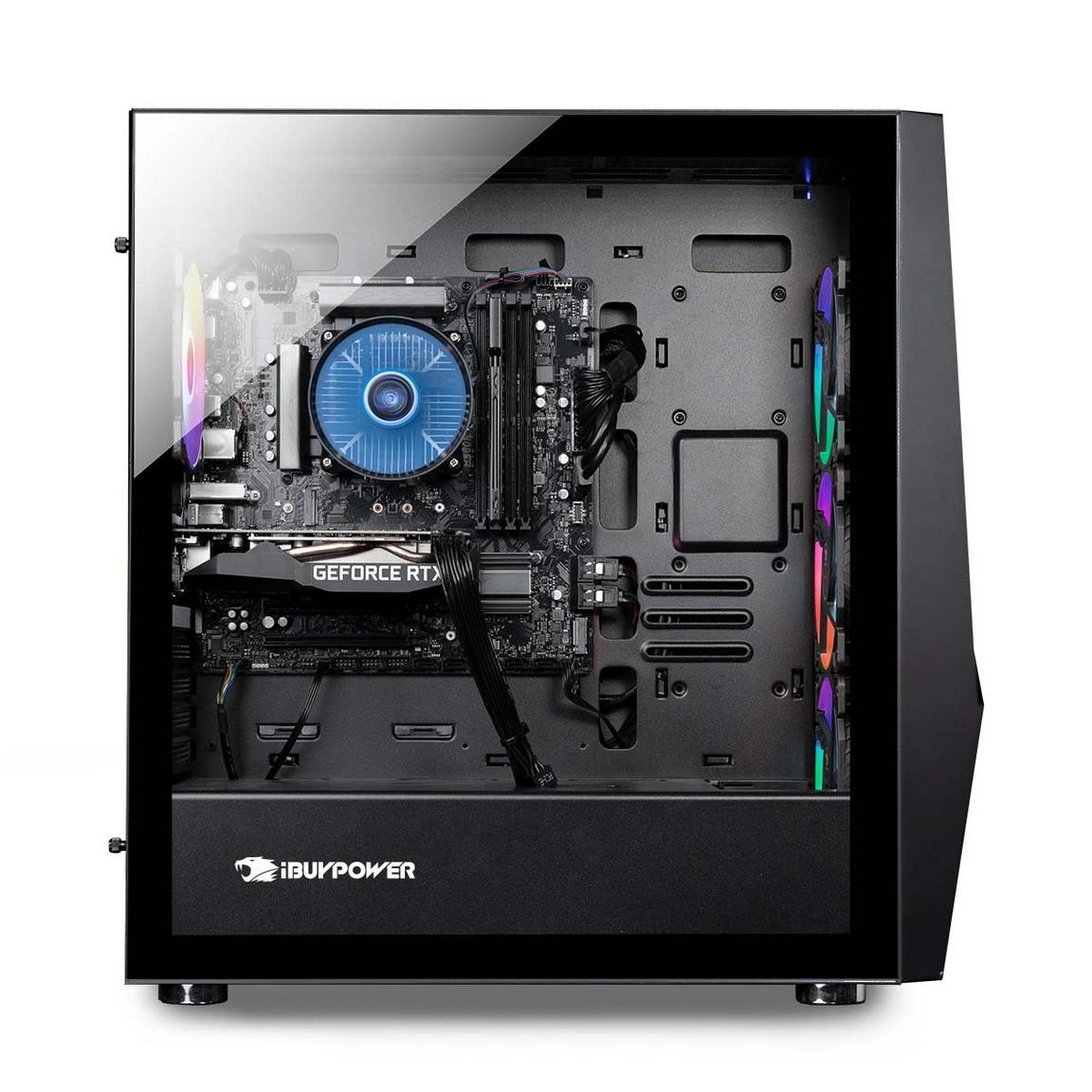 iBUYPOWER SlateMR1004 Gaming Desktop PC GTX 1650 4GB GPU i3 10105F CPU 8GB RAM 480GB SSD Windows 11 Home